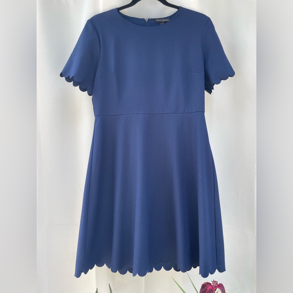 Very cute navy blue dress. Good for work.